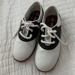 Girls Saddle Oxfords